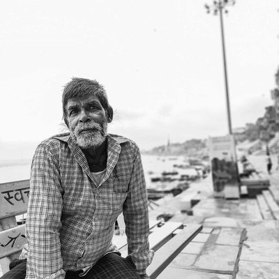 A potrait from Ghat of Banaras