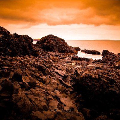 Volcanic cliffs of Pasih kelod