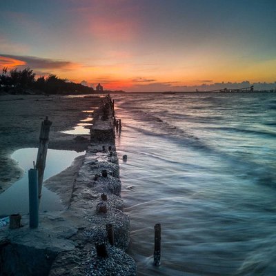 Sunset di Pantai Surindah