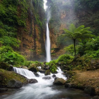 Kapas Biru Waterfall