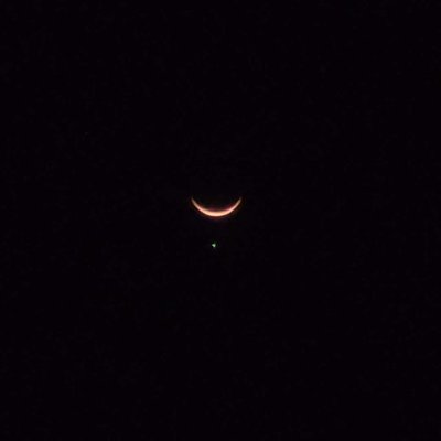 Moon from my terrace 