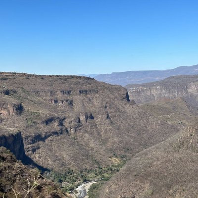Vistas a barrancas de Huentitan