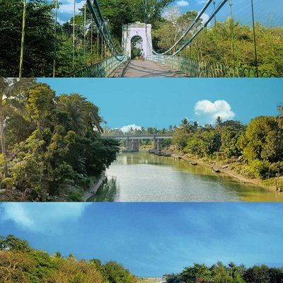 Kuntighat Wooden bridge 🌉