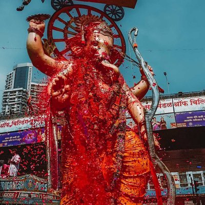 Mumbai's ganesh visarjan sohala 🎉🙇