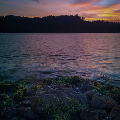 sunset moment