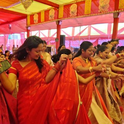 Dwarka Expressway Durgapuja Sindur Khela
