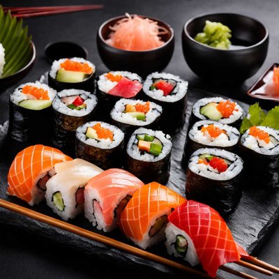 Sushi Visual Feast of Japanese Culinary Artistry