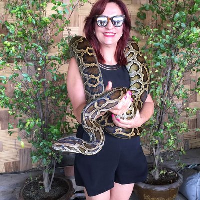  A minute with a snake