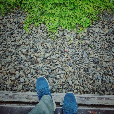 Many times the wrong train took me to the right place🌻