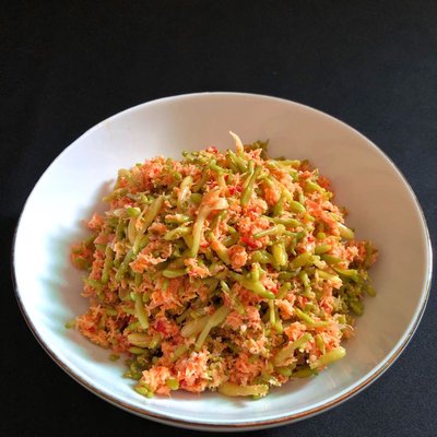 Urap Bunga Pepaya 