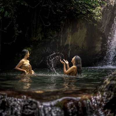 Air Terjun Yamuna, surga di tengah hutan