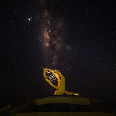 Monumen Ikan Pantai Krakal