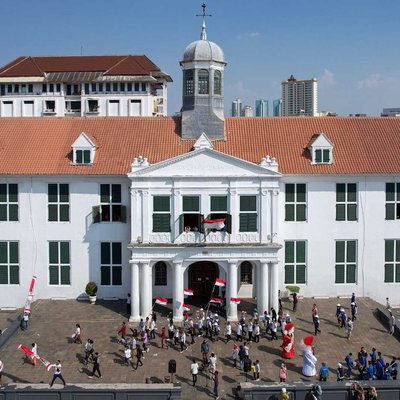 Pawai Kemerdekaan di Museum Fatahilah