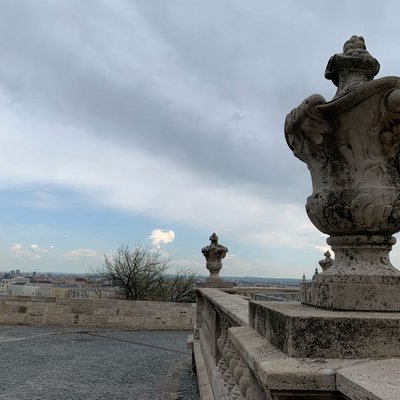 Buda castle detail