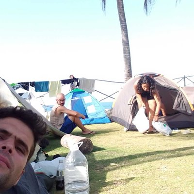 Acampar en Puerto Escondido