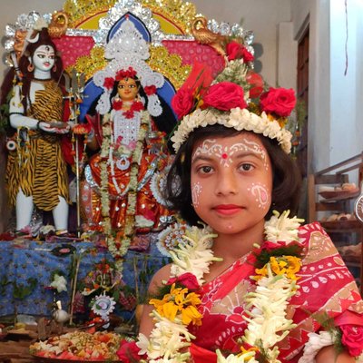 Kumari at Kumari Puja ❤️🙏