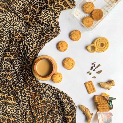 tea flatlay