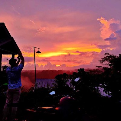 senja jingga