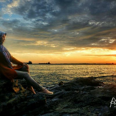 Sunset Pose