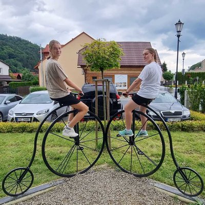 Fotka obowiązkowa na takim rowerze 🚵😀
