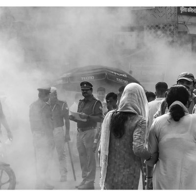 Varanasi street, 2022