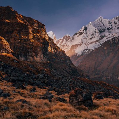 Morning on ABC trek