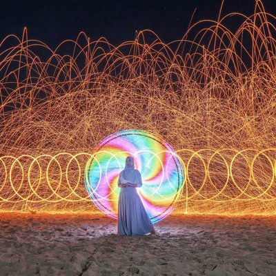 Lolypop on fire