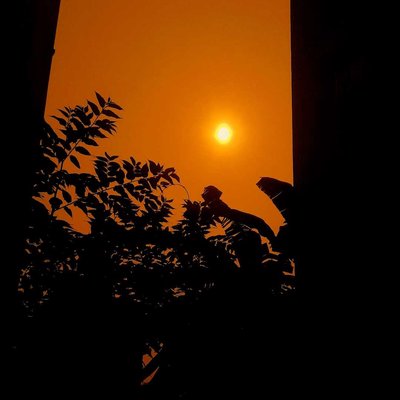 sunset view.....🧡✨️