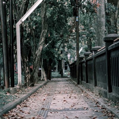 pedestrian di jalan Veteran, Malang, Jawa Timur