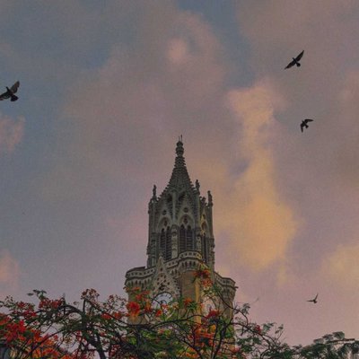 Another view of Rajabai Clock Tower 