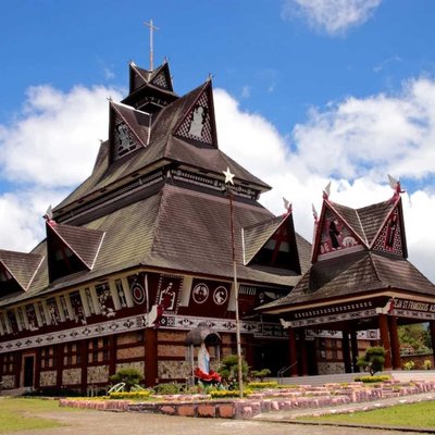 tradisional house of Karo