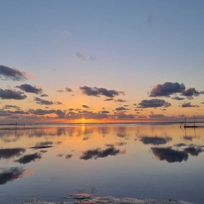 Caribbean Sunset from Mexico 