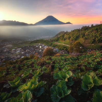 Panorama  Gardu Pandang Tieng