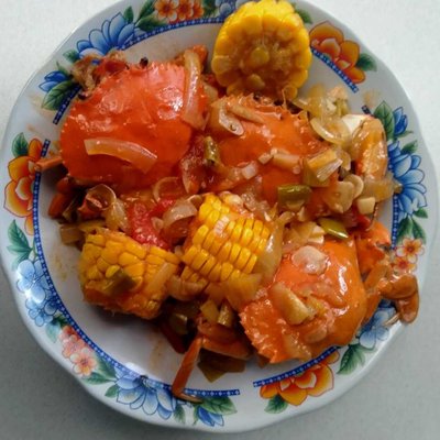 Kepiting saos pedas manis