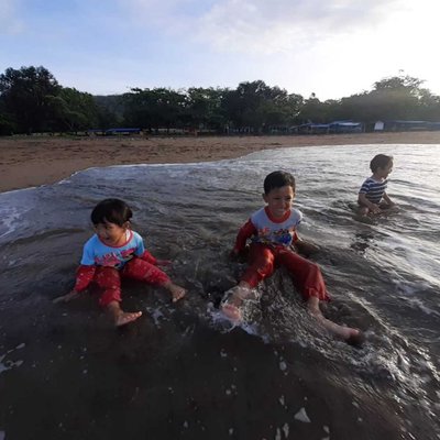 pantai pelabuhan ratu Sukabumi Jawa barat