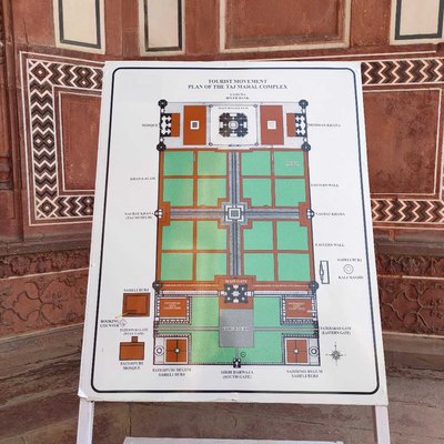 Map of Taj 