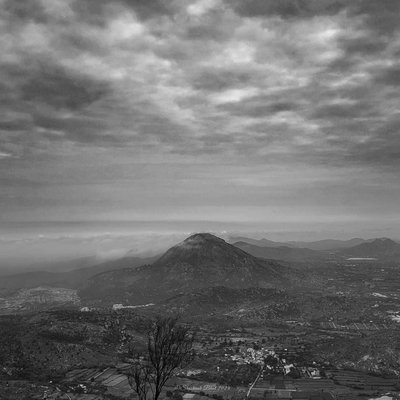 Stormy Hike at Nandi Hills
