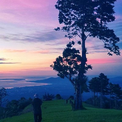 Alone on the hill
