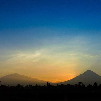 in between Merapi Merbabu