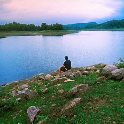 A soothing evening beside river 😍