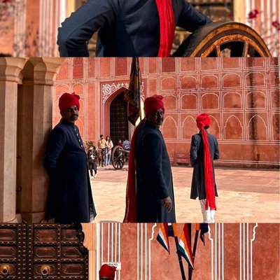 Red sandstone and Royalty 