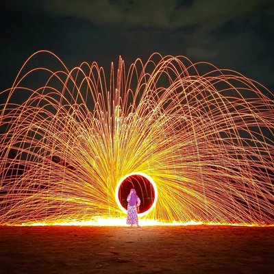 Steel Wool Photography