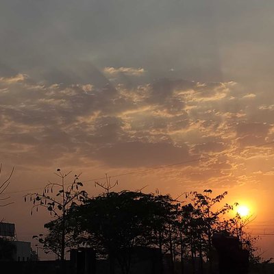 Beautiful Sunset in Summer 😍