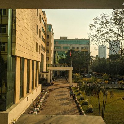 A Summer Afternoon at College Campus 