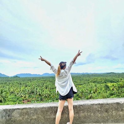 Coconut deck view siargao
