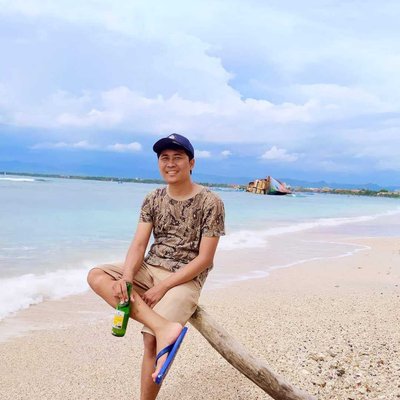 pantai pasir putih Pangandaran 