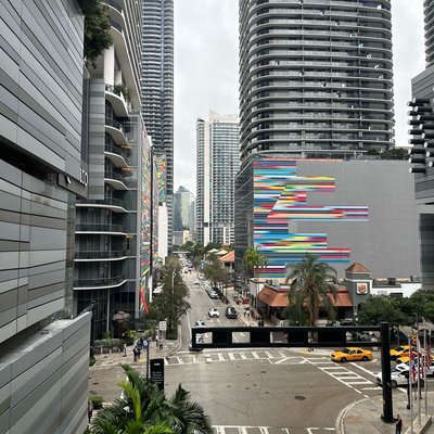 The view from Brickell City Center