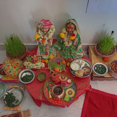 Shiv Parvati pooja