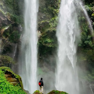 Curug kembar Sukabumi