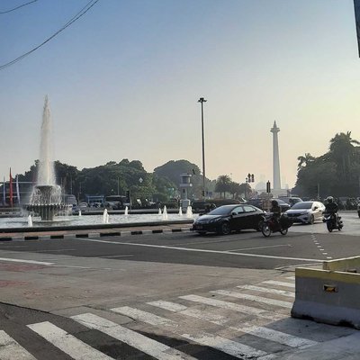Kondisi Jakarta Pagi Hari